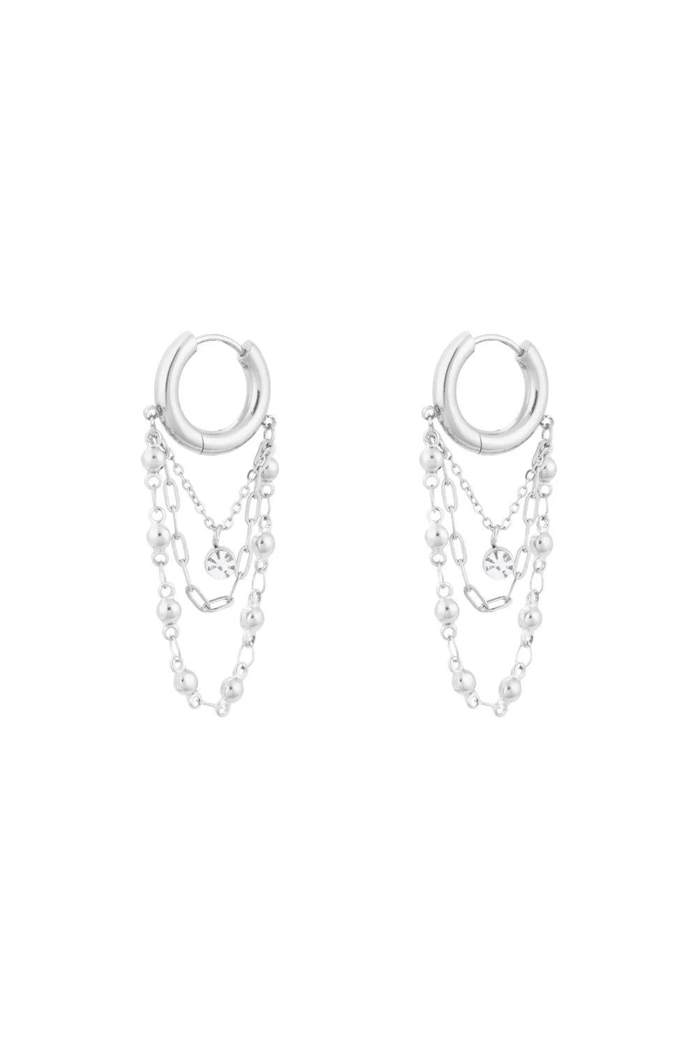 Product foto van de Billie Earrings in Zilver