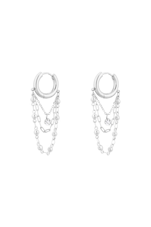 Product foto van de Billie Earrings in Zilver