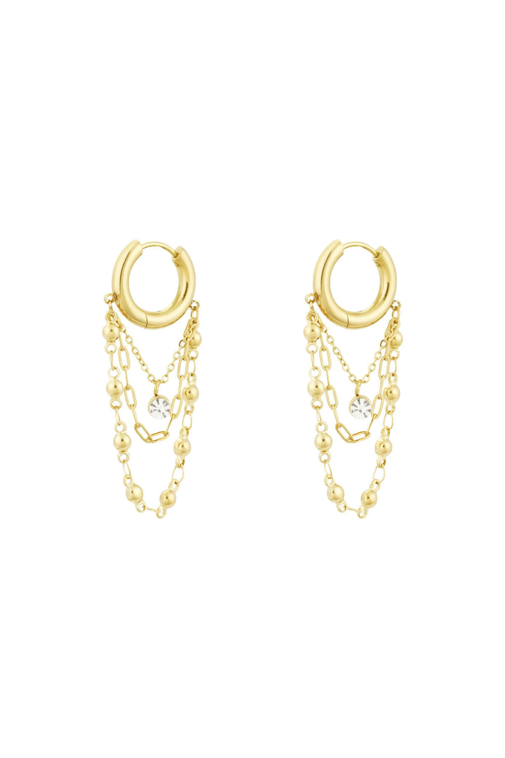 Product foto van de Billie Earrings in Goud