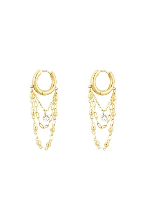 Product foto van de Billie Earrings in Goud