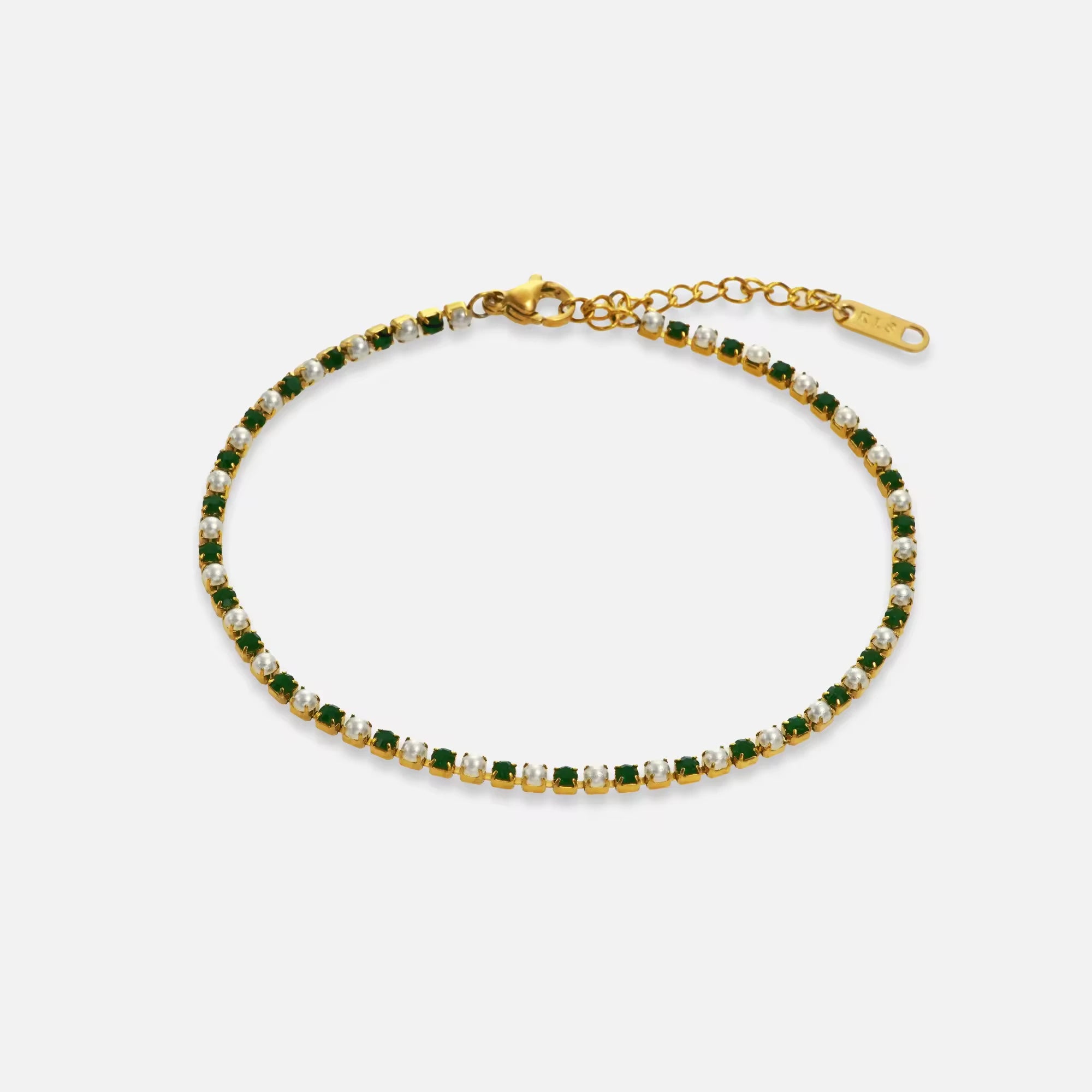 Product foto van Capri Anklet Green
