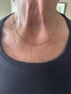 Model draagt de Fiore de ketting