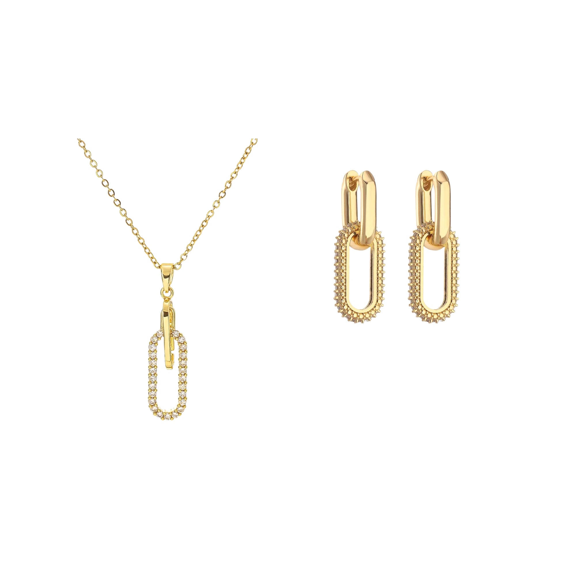 Paperclip Jewelry Set
