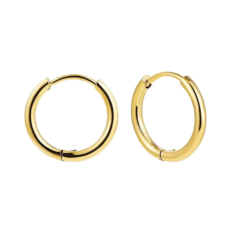 Product foto van The Minimal Hoops 13mm Gold