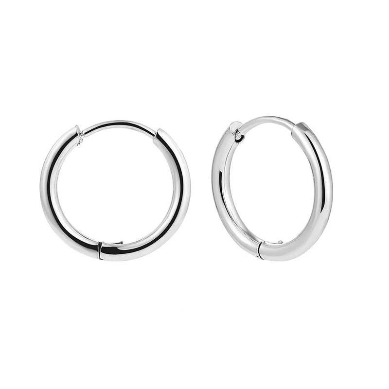 Product foto van The Minimal Hoops 13mm Silver