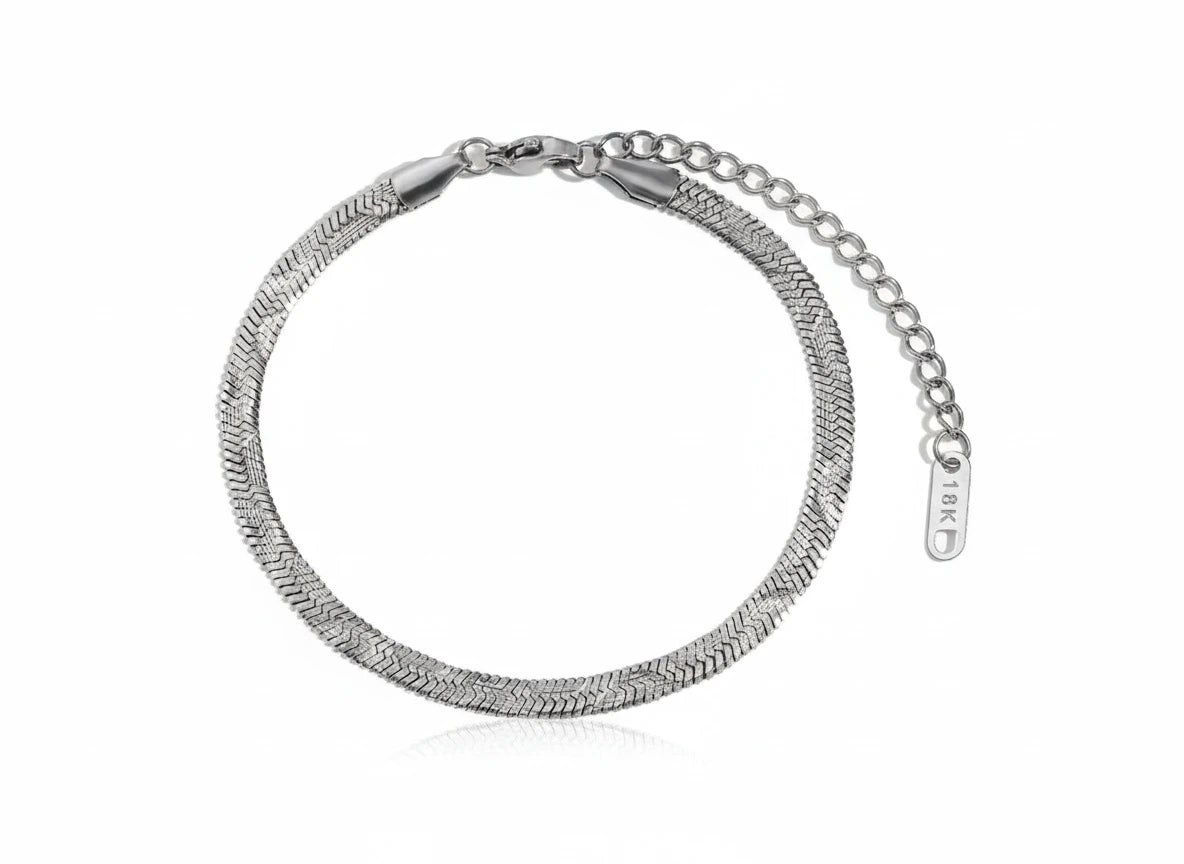 The Snake Set Silver